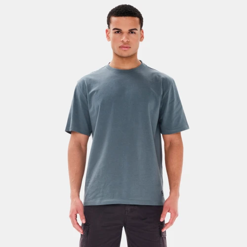 Emerson Men's Solid T-Shirt Grey (241.EM33.120-STONE GREEN)