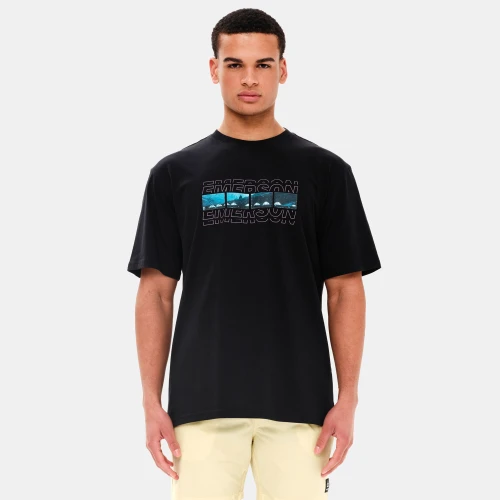 Emerson Men's T-Shirt (241.EM33.67-BLACK)