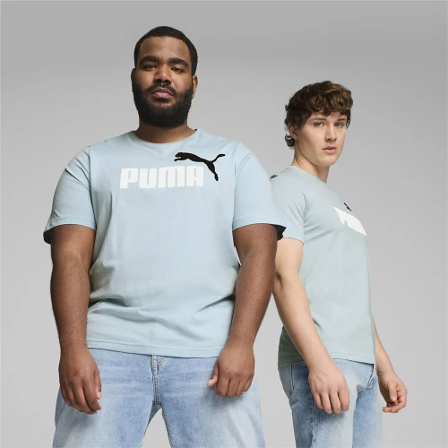 Puma Essentials+ 2 Colour Logo Men's T-Shirt Blue (586759-26)