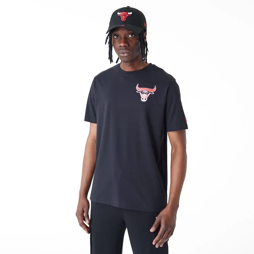 New Era Chicago Bulls NBA Holographic T-Shirt Black (60435487)