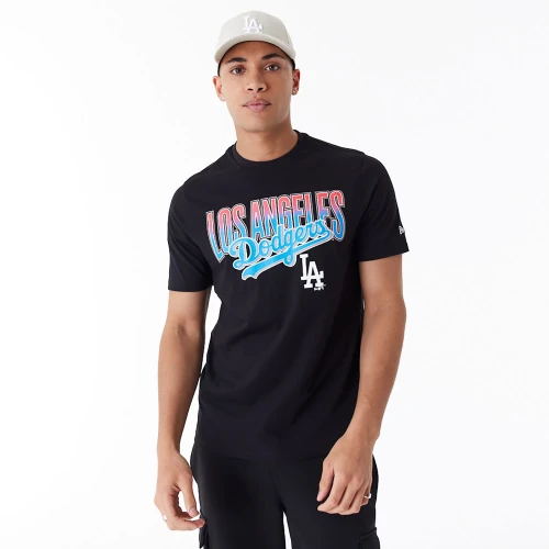 New Era LA Dodgers MLB Gradient Graphic T-Shirt Black (60435525)