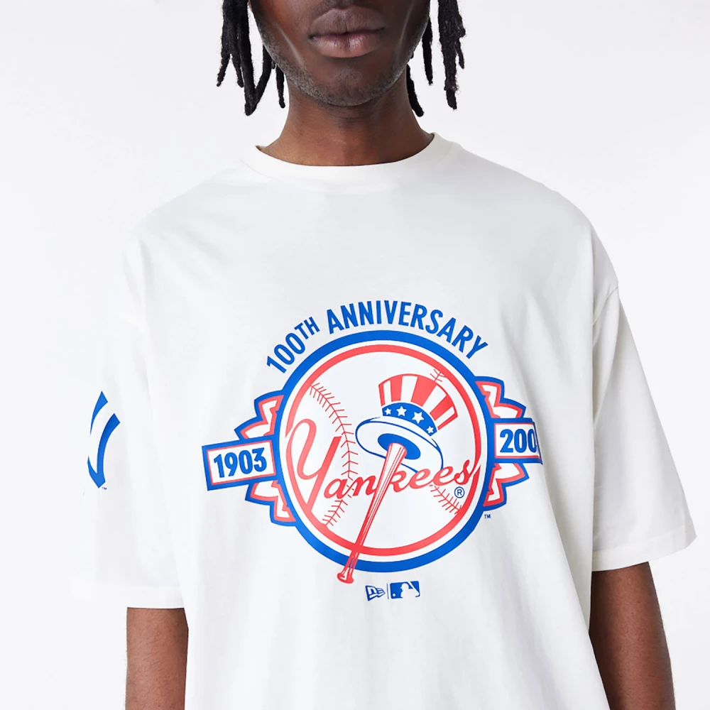NEW ERA NEW YORK YANKEES MLB ANNIVERSARY OVERSIZED T-SHIRT