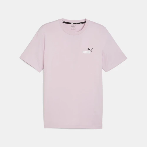 Puma Essentials+ Two-Colour Small Logo T-Shirt Pink (674470-60)