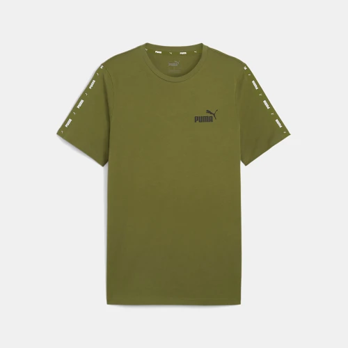 Puma Essentials+ Tape T-Shirt Olive (847382-30)