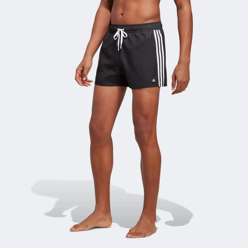 adidas 3-Stripes Clx Swim Shorts Black (HT4367)