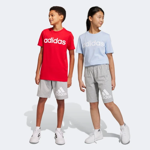 adidas Kids Essentials 3-Stripes Shorts Grey (HY4720)