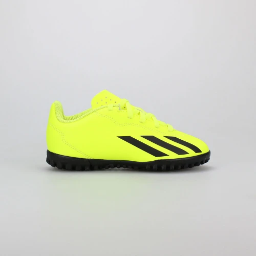 adidas Kids X Crazyfast Club Turf Boots Yellow (IF0707)
