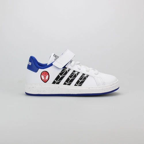 adidas Marvel's Spider-Man Grand Court Kids Shoes White (IF0925)