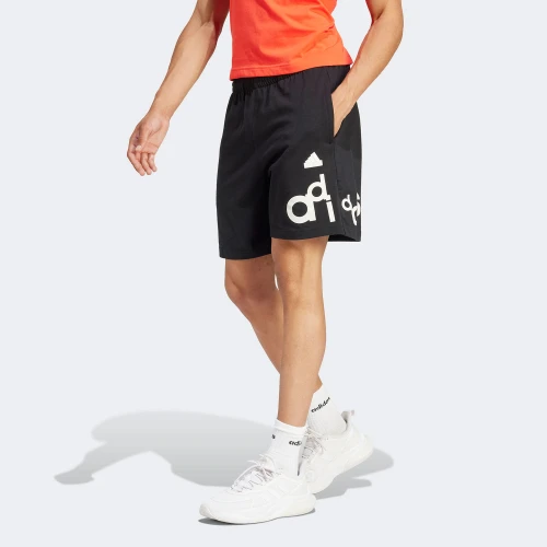 adidas Graphic Print Shorts Black (IP3801)