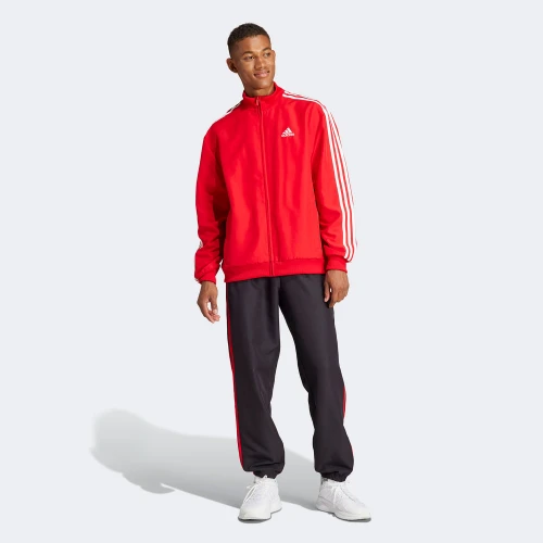 adidas 3-Stripes Woven Track Suit Red (IR8199)