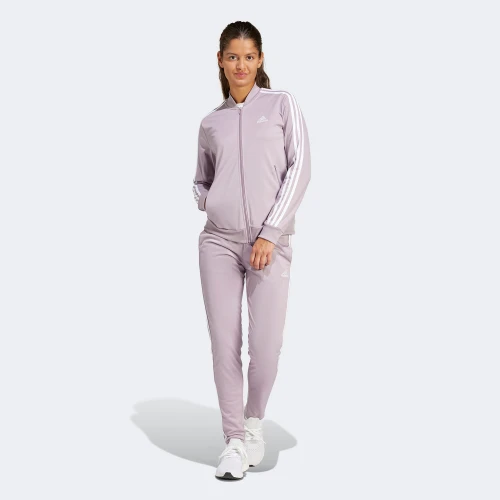 adidas Essentials 3-Stripes Track Suit Pink (IS0852)