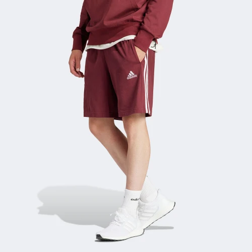 adidas Essentials 3-Stripes Shorts Red (IS1377)