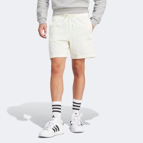 adidas Essentials 3-Stripes Shorts Beige (IS1380)