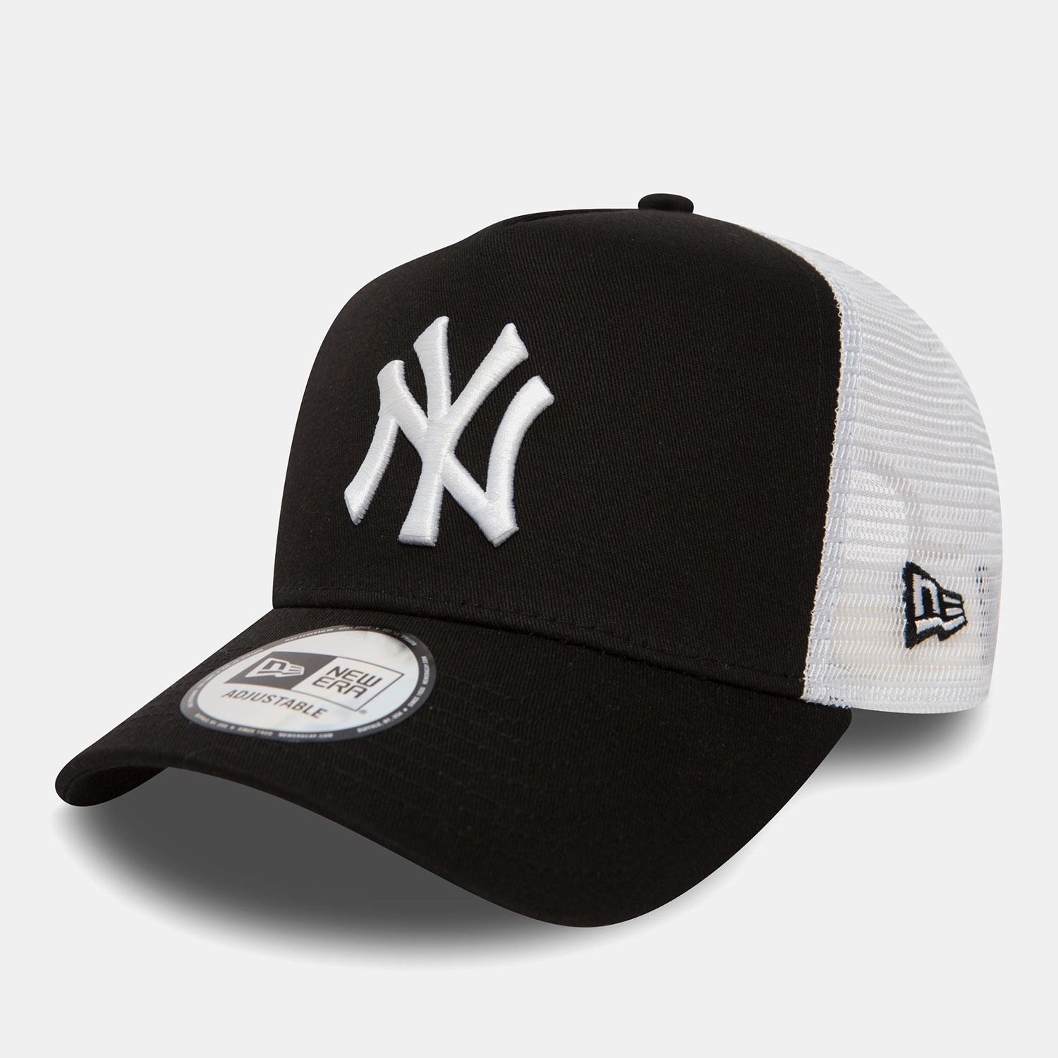 NEW YORK YANKEES CLEAN BLACK A-FRAME TRUCKER CAP ΜΑΥΡΟ