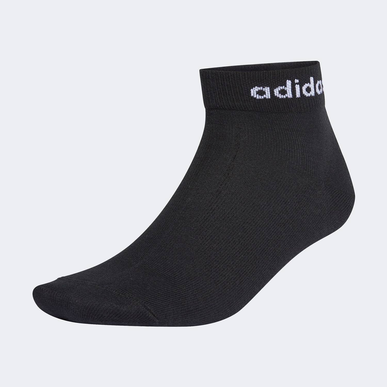 NON CUSHIONED ANKLE SOCKS 3 PAIRS ΜΑΥΡΟ